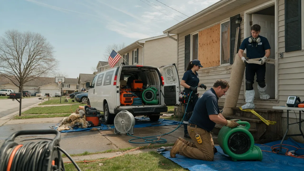 Water Damage Restoration in Mineral, TX near me
